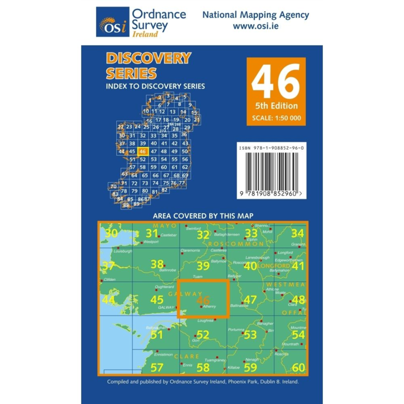 OSI Discovery Series Sheet 46 Lamfold Galway 5th Edition-1
